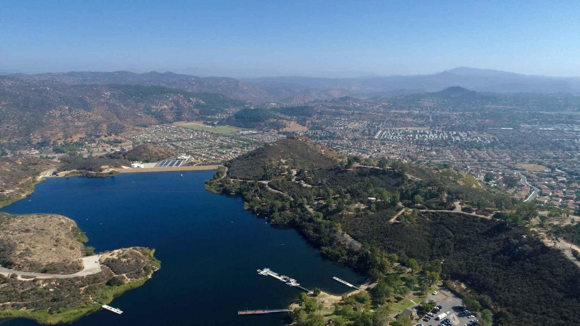 Daley,Ranch,Water,Reservoir,Escondido,,California